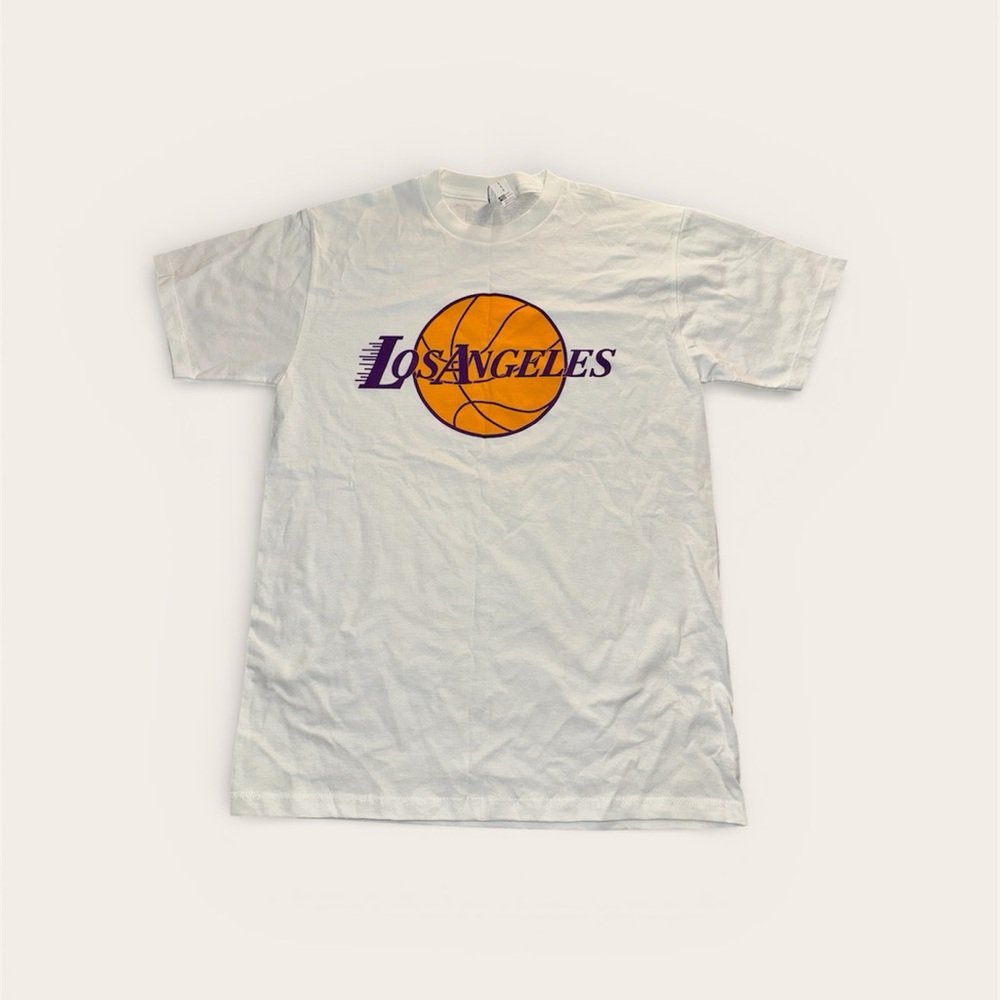 White Los Angeles Graphic T-Shirt Size Medium